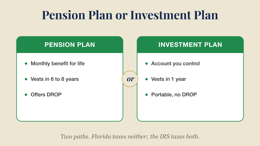 Pension Plan or Investment Plan: two paths.