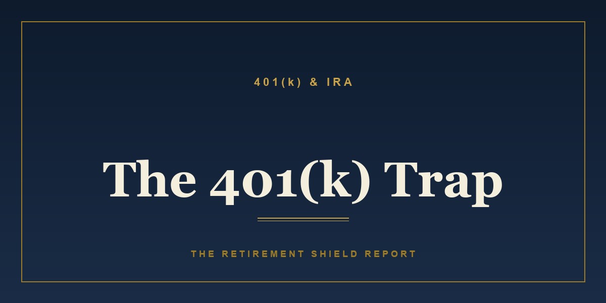 Your 401(k) Wasn't Built for Income. Here Is What It Is Missing.