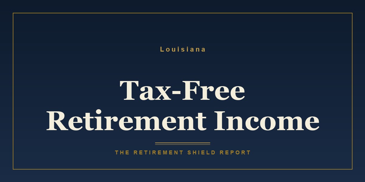 Tax-Free Retirement Income in Louisiana: The Complete Guide